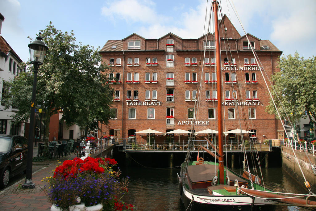 Zur Muehle - Hotel Am Fleth Buxtehude Bagian luar foto